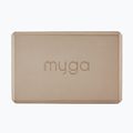 Cub pentru yoga Myga Foam Block 2 pcs. brown