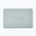 Bloc de yoga Myga Foam Block albastru deschis