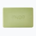 Cub pentru yoga Myga Foam Block green