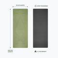 Covoraș de yoga Myga Alignment XL 6 mm green 6