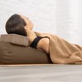 Pătură pentru yoga Myga Fleece sand 11