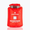 Sac impermeabil pentru trusa de prim ajutor Lifesystems Mountain First Aid Kit Dry Bag roșu LM27120