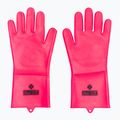 Mănuși pentru curățarea bicicletelor Muc-Off Deep Scrubber Gloves pink 2