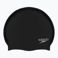 Speedo Plain Plain Flat Cască de înot din silicon negru 68-70991