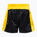 Pantaloni scurți de antrenament EVERLAST Muay Thai negru-galbeni EM6 2