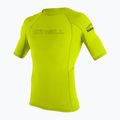 Bărbați O'Neill Basic Skins Rash Guard tricou de înot pentru bărbați lime