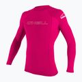 Longsleeve de înot pentru copii O'Neill Basic Skins LS Rash Guard watermelon