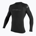Bărbați O'Neill Basic Skins Rash Guard tricou de înot negru 3342