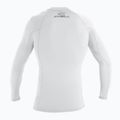 Tricou de surf pentru bărbați O'Neill Basic Skins LS Rash Guard alb 3342 2