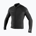 Geacă neopren pentru bărbați O'Neill Reactor-2 1.5 mm cu fermoar frontal negru/negru