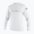 Longsleeve de înot pentru copii O'Neill Basic Skins LS Sun Shirt white