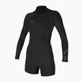 Costum de înot pentru femei O'Neill Bahia 2/1 mm Back Zip Spring black/black/black