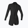 Costum de înot pentru femei O'Neill Bahia 2/1 mm Back Zip Spring black/black/black 2