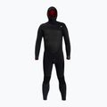 Bărbați O'Neill Psycho Tech 6/4+ Chest Zip W/Hood Swim Foam negru 5366