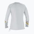 Longsleeve de înot pentru femei O'Neill Front Zip Sun white/mika 2