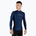 Bărbați O'Neill Basic Skins LS Rash Guard Rash Guard Long Sleeve Swim Shirt albastru marin 3342