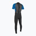 Costum de neopren pentru copii O'Neill Reactor-2 2mm BZ S/S Full negru/ocean 2