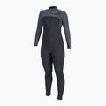 Costum de înot pentru femei O'Neill Blueprint 5/4+ Chest Zip Full black/shade