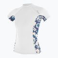 Cămașă de baie pentru femei O'Neill Side Print Rash Guard alb 5405S