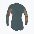 Femei O'Neill Bahia 2/1 Front Zip Short Spring shade/ arta geo/ shade wetsuit 2
