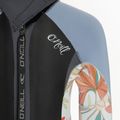 Costum de înot pentru copii  O'Neill Girls Epic 5/4 Back Zip Full graphite/dahlia/infinity 7