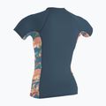 Tricou de înot pentru femei O'Neill Side Print Rash Guard copen blue/painted tropics 2