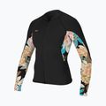 Jachetă din neopren pentru femei O'Neill Bahia 1/0.5 mm Full-Zip Jacket negru/mikah floral/negru