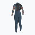 Costum de neopren pentru copii O'Neill Girls Epic 4/3 Back Zip Full copen blue/painted tropics/copen blue 2