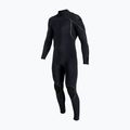 Costum de înot pentru bărbați O'Neill Hyperfreak Fire 4/3+ Back Zip Full  black/black