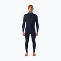 Costum de înot pentru bărbați O'Neill Hyperfreak Fire 4/3+ mm Back Zip Full black/black