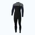Costum de înot pentru bărbați O'Neill Epic 5/4 Chest Zip Full black/slate/smoke