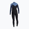 Costum de înot pentru femei O'Neill Epic 4/3 mm Chest Zip Full black/stormy palm/faded denim 2