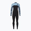 Costum de înot pentru femei O'Neill Epic 5/4 mm Chest Zip Full black/stormy palm/faded denim 2