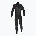 Costum de înot pentru bărbați O'Neill Mutant Legend 5/4 mm Chest Zip with Hood Full black/tempered steel 2