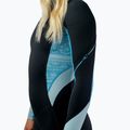 Costum de înot pentru femei O'Neill Bahia 3/2 Back Zip Full IQ5 black/surf abstract/chambray blue 8