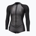 Costum de înot pentru femei O'Neill Bahia 2/1 mm Front Zip Short Spring glide black/black