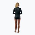 Costum de înot pentru femei O'Neill Bahia 2/1 mm Front Zip Short Spring glide black/black 4