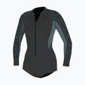 Costum de înot pentru femei O'Neill Bahia 2/1 mm Front Zip Short Spring tempered steel/shade