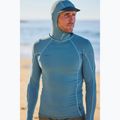 Bluză cu mânecă lungă pentru înot bărbați O'Neill Hyperfreak Skins Rash Guard Hooded blue fusion/blue fusion 6