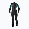 Costum de înot pentru femei O'Neill Reactor-2 3/2 mm Back Zip Full black/light aqua 2