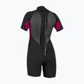 Costum de înot pentru femei O'Neill Reactor-2 2mm Back Zip SS Spring IS7 black/punk pink 2