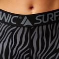 Pantaloni termoactivi pentru femei Surfanic Cozy Limited Edition Long John black zebra 3