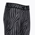 Pantaloni termoactivi pentru femei Surfanic Cozy Limited Edition Long John black zebra 7