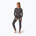Bluză termică damă Surfanic Cozy Limited Edition Crew Neck black zebra 2