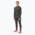 Bluză termică pentru bărbați Surfanic Bodyfit Limited Edition Crew Neck forest geo camo 2