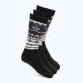 Șosete de schi Surfanic Pro Tech  3 pak Fairisle black