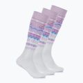 Șosete de schi Surfanic Pro Tech Fairisle 3 pak ice lilac 2