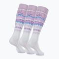 Șosete de schi Surfanic Pro Tech Fairisle 3 pak ice lilac 3