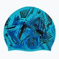Cască de înot pentru copii Speedo Slogan Print blue/black