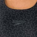 Speedo Boomstar Boomstar Allover Muscleback costum de baie dintr-o singură piesă pentru femei negru-gri 68-122999023 7